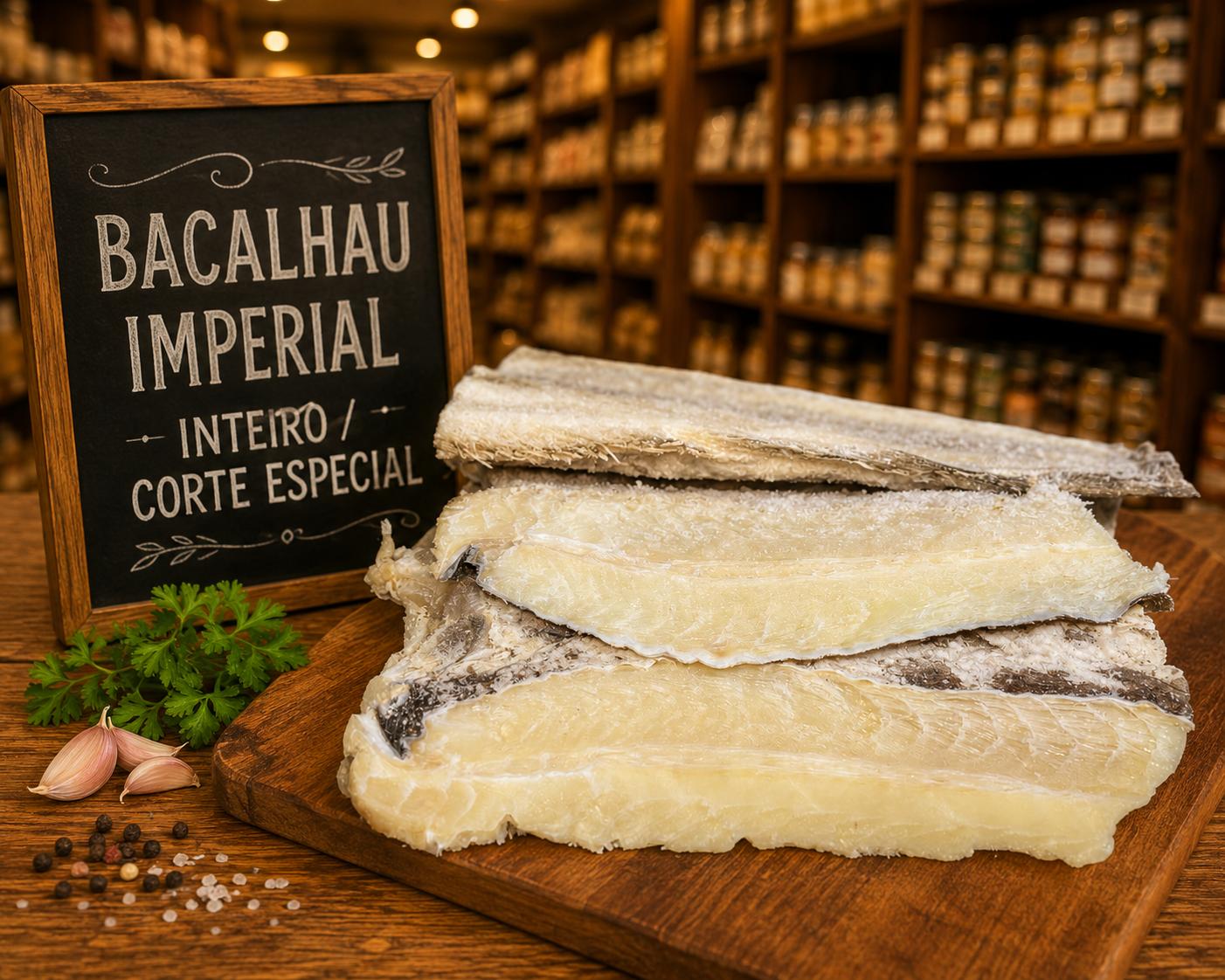 Bacalhau Imperial Inteiro kg