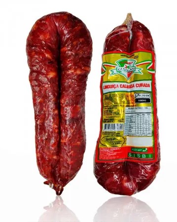 Linguiça Calabresa sem Pimenta (curada) 350g