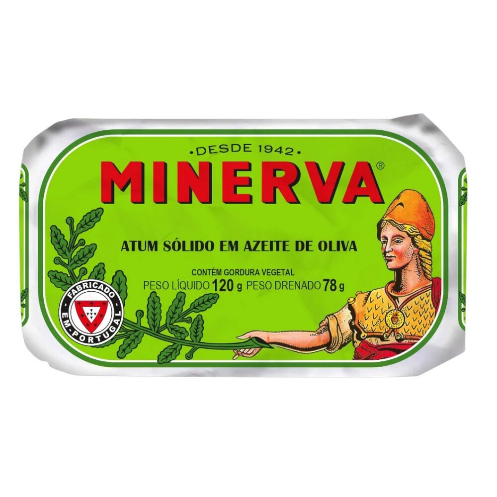 Atum Sólido em Azeite de Oliva Minerva