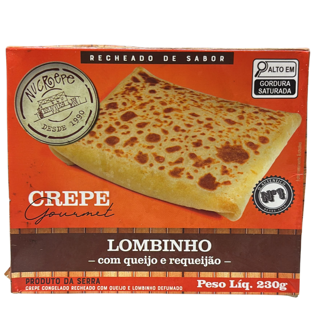 Crepe Lombinho com Queijo