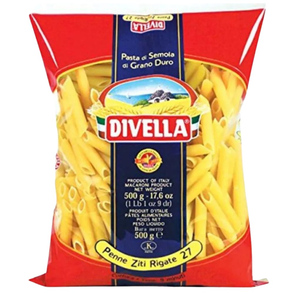 Massa Penne Divella 500g
