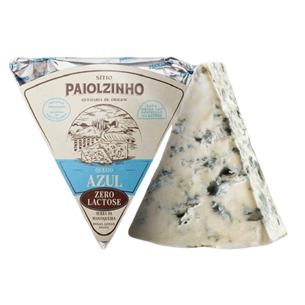 Queijo Azul Gorgonzola Zero Lactose Paiolzinho
